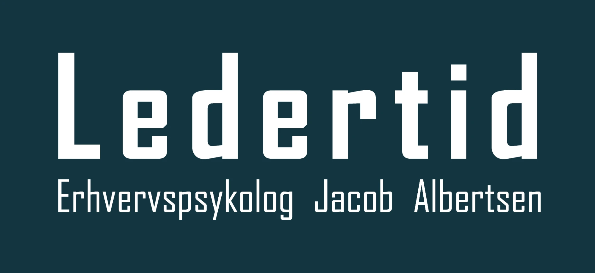 Ledertid – erhvervspsykolog Jacob Albertsen